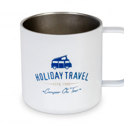 HOLIDAY TRAVEL stainless steel mug