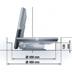 The compact HDP 650 GPS