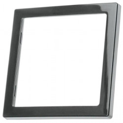 Cover frame 20000 - Slate grey high gloss - Single or multiple - Self-service packaged and loose