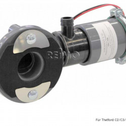Macerator pump for cassette toilets