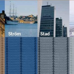 Stockholm tent carpet, design Ström - 300 x 350 cm