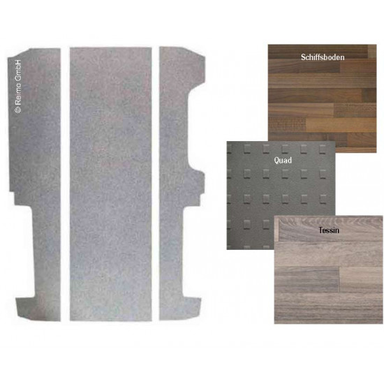 T5, T6 floor panel, for VW long wheelbase, right- and left-hand drive