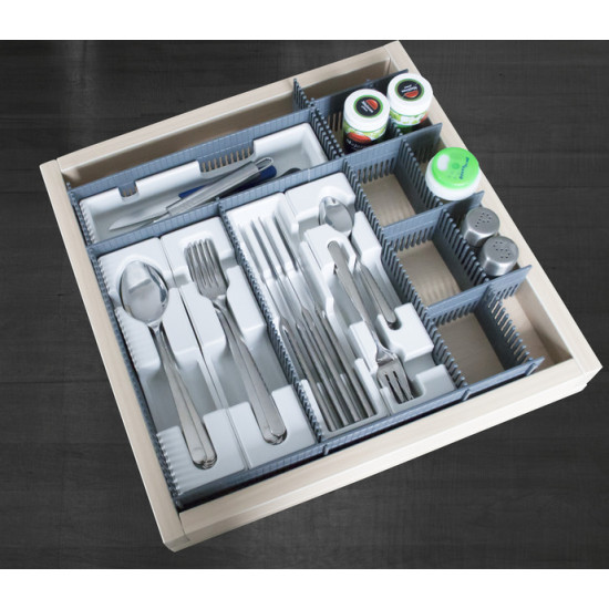 Purvario KONTURA ON-TOP 4-piece stackable cutlery insert