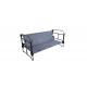 Disc-O-Bed L with side pockets - Anthracite