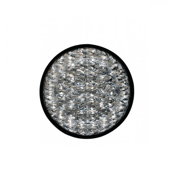 LED flashing brake/tail light 12V, 3/4/0.5W IP67 500 mm cable clear