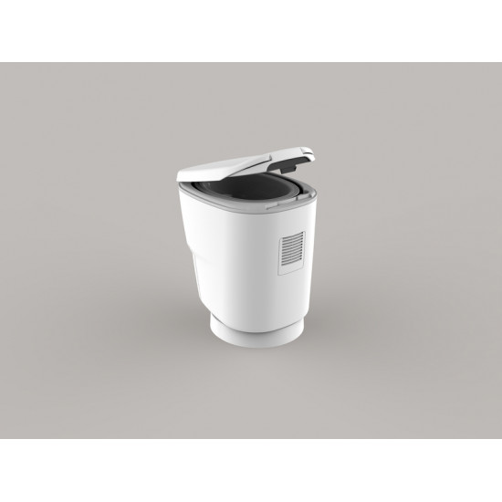 Clesana C1 – waterless toilet with round base