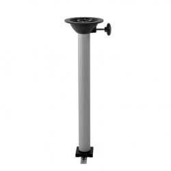Table frame for airline floor rail