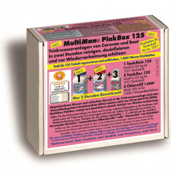 MultiMan PinkBox, 125 Cleaning of the drinking water system