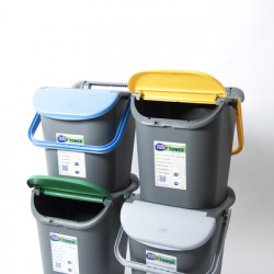 Stackable waste bin - 30 l - Various colors