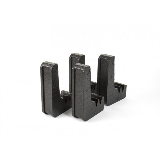 Corner protectors for use with caravan protective roof/cover - 4 pieces per set