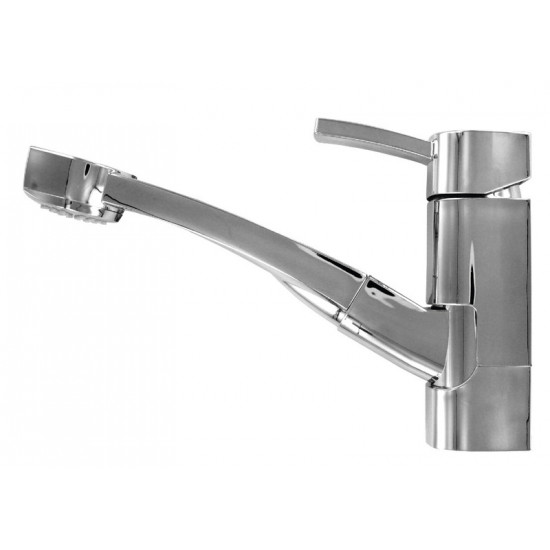 High-quality single-lever mixer, Capri series - chrome - 190mm
