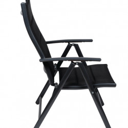 Ischia Mega Comfort camping chair - 7-way adjustable