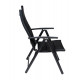 Ischia Mega Comfort camping chair - 7-way adjustable