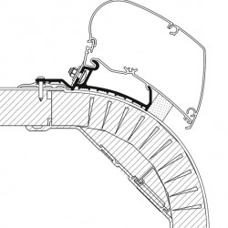 Adapter Thule Omnistor Laika Kreos for TO 9200 / 6300