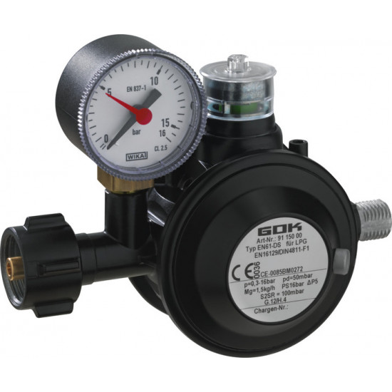 Low-pressure regulator type EN61-DS - 50 mbar