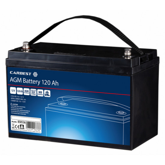 Carbest AGM Power Line battery 120Ah