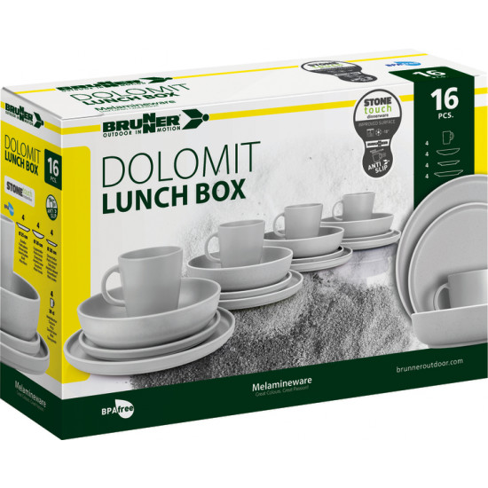 DOLOMIT WHITE dinnerware set