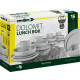 DOLOMIT WHITE dinnerware set