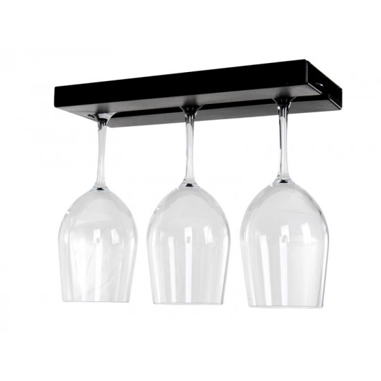 Holder for stemmed glasses - Black