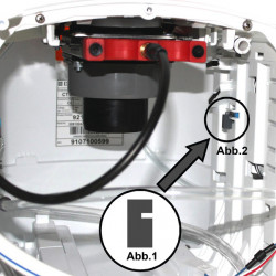 Wastewater connection for Thetford C400/C402