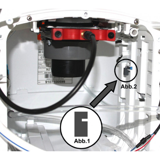 Wastewater connection for Thetford C400/C402
