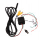 Rearview mirror with integrated 4.3" monitor
