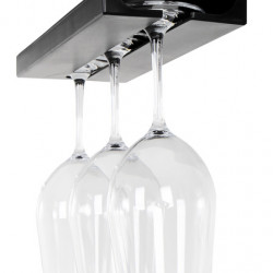 Holder for stemmed glasses - Black