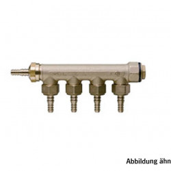 Fresh water distributor with 4 outlets