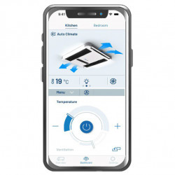 Breezonic Slim Plus HP with 2200 W - White