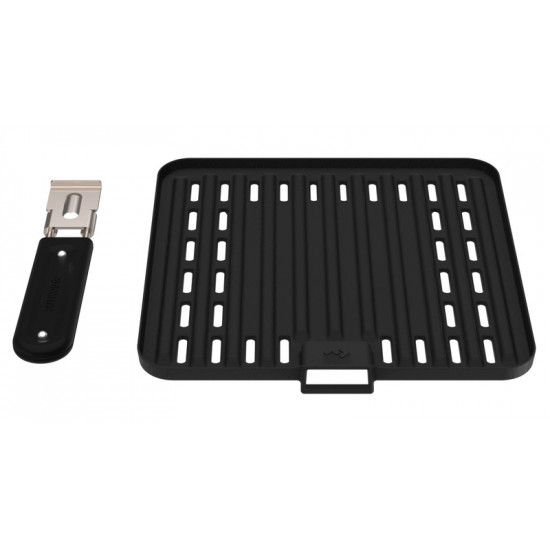 VAN COOK Ribbed Grill Plate – Removable Handle