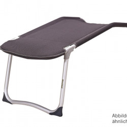Camping chair leg rest Inventor II - Dark Smoke