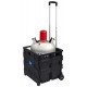 Transport trolley with folding box, load capacity 35kg