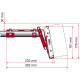 Awning adapter for F43van, F45Ti, F45Ti L, ZIP roof racks - roof rail kit