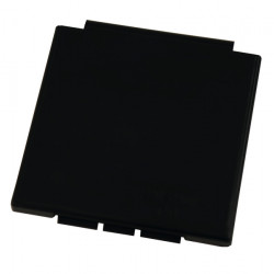 Replacement square cover, black