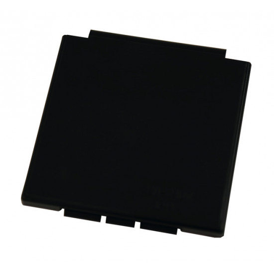 Replacement square cover, black