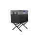 Foldable cooler stand - Black