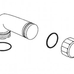 Drainage nozzle for Porta Potti as a spare part