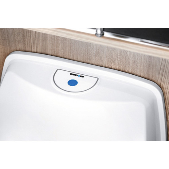 Cassette toilet C223-CS - electric flush - white - 18 l