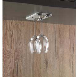Stemware holders - Light grey - Set of 2