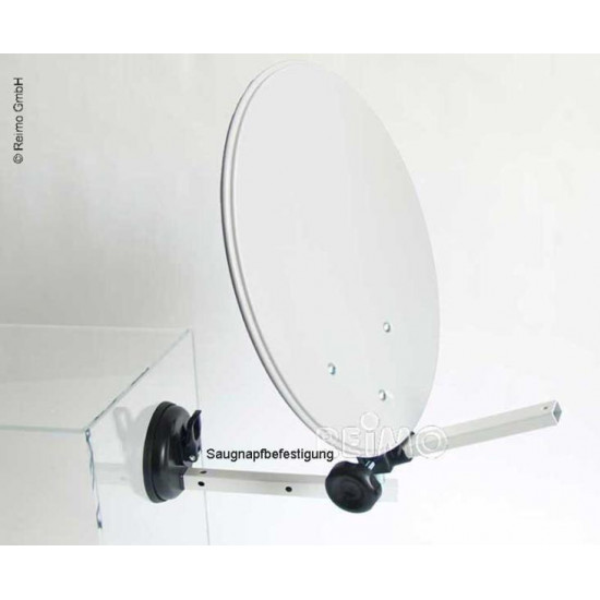Standard satellite dish, in a Megasat camping case
