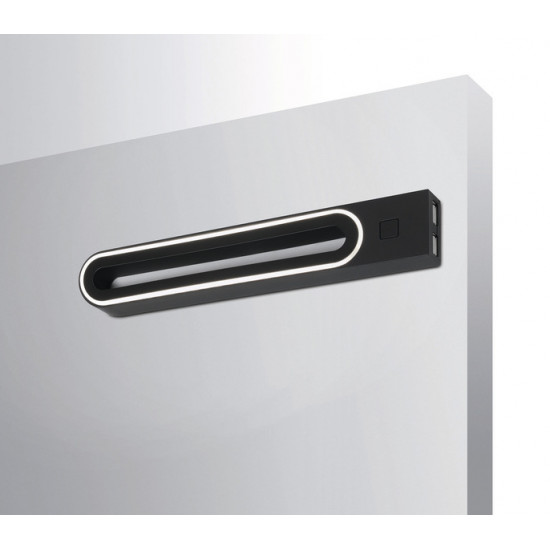 12V LED wall light with 2 USB ports