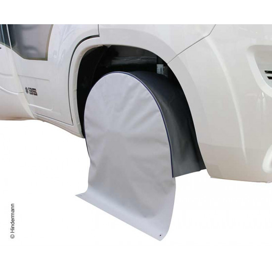 Wheel arch cover light grey/dark grey, e.g. RM 17"