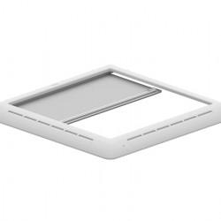 Blackout roller blind for roof vents - Vent 40 x 40 cm - White