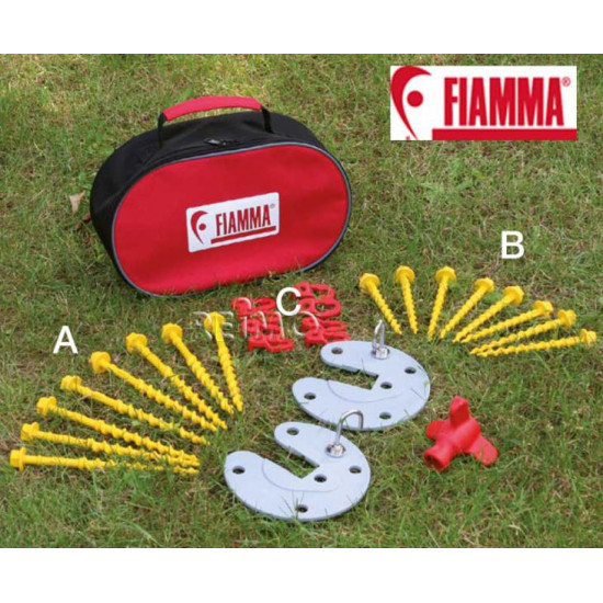 Fiamma Ground Anchoring Peg Kit, 27-piece