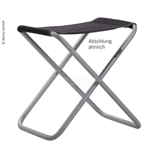 Folding stool StoolXL, charcoal gray