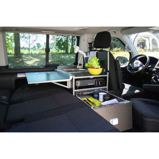Calicook kitchen module for VW T5/T6 Multivan and California Beach