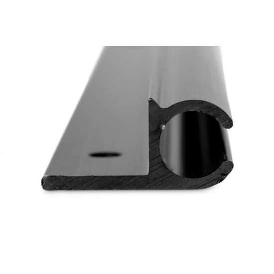 Aluminum keder profile rail 1 m