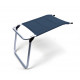 MALAGA COMFORT leg rest, padded, dark blue, aluminum frame