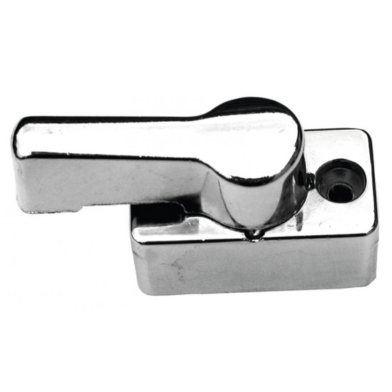 Rotary latch - 8 mm - Chrome plated