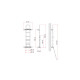 Mounting profile kit Bars Deluxe DJ Sprinter/Crafter from 2006 onwards - Silver